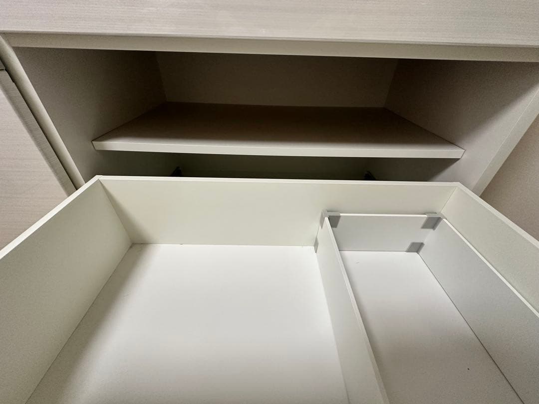 【送料込み】松田家具 食器棚 レンジボード　幅約120cm