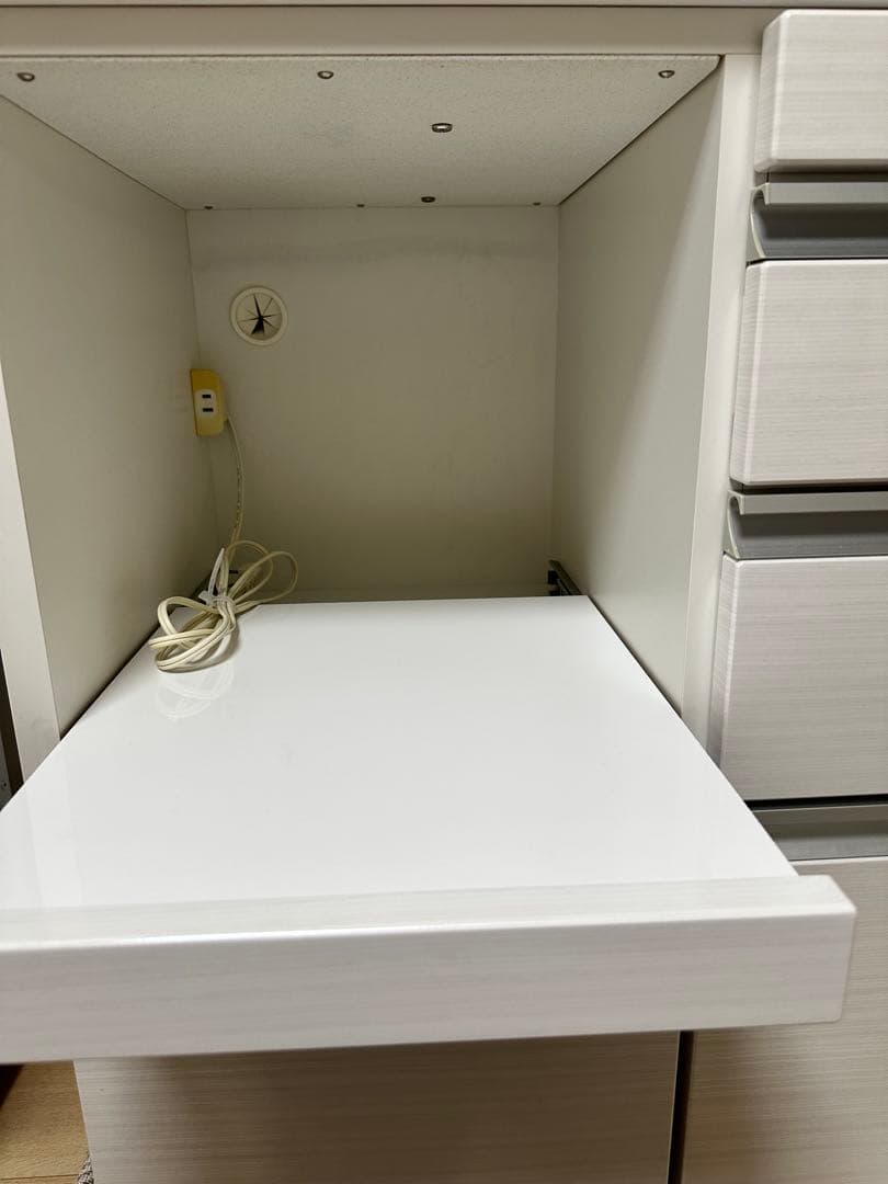 【送料込み】松田家具 食器棚 レンジボード　幅約120cm