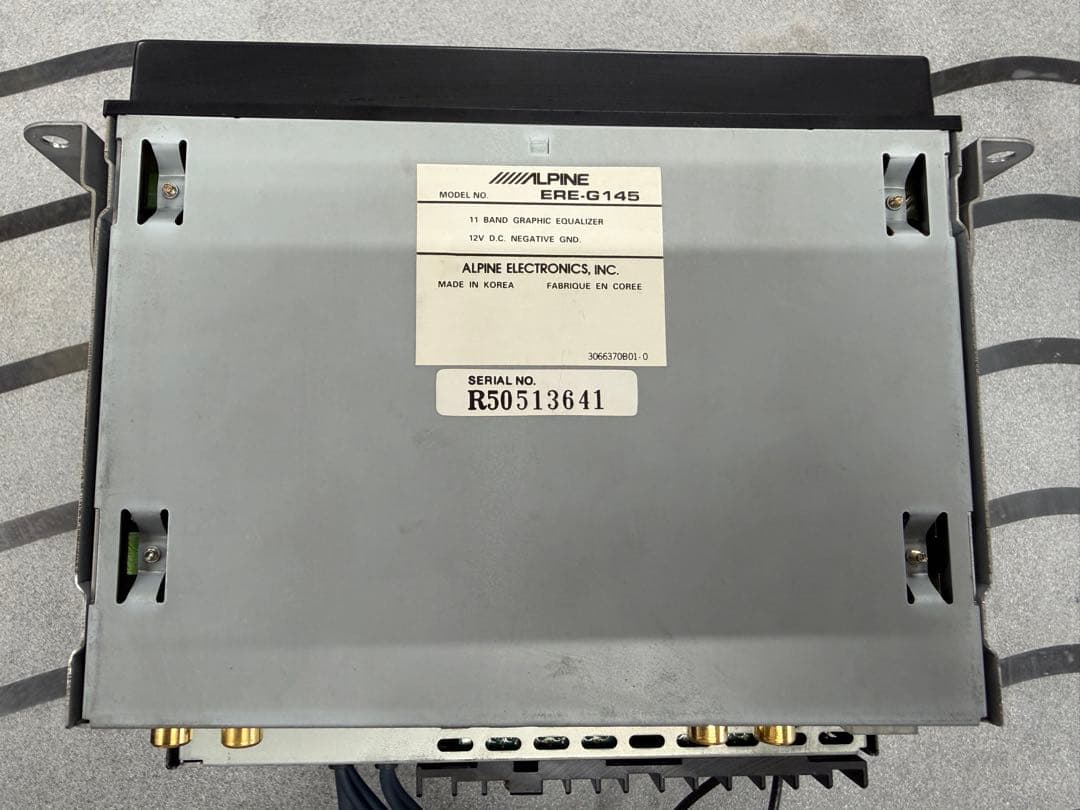 アルパイン ERE-G145グラフィックイコライザー, TDA-7536J