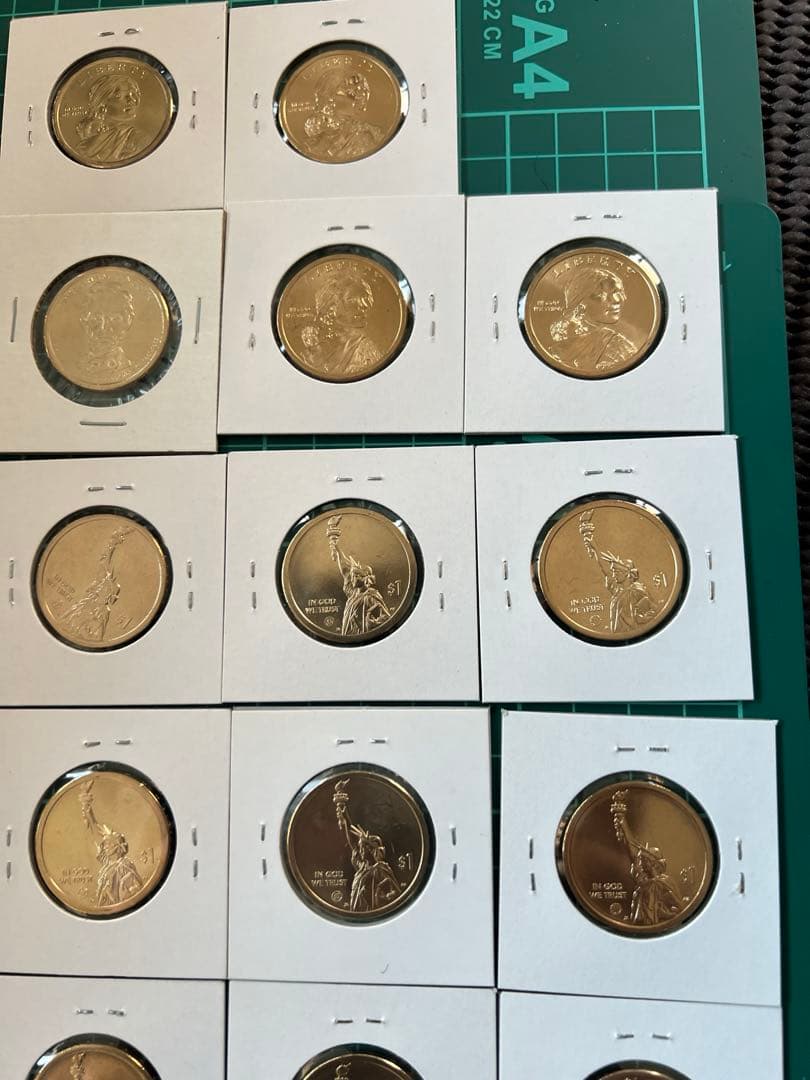 外国硬貨　アメリカ硬貨　州別26枚