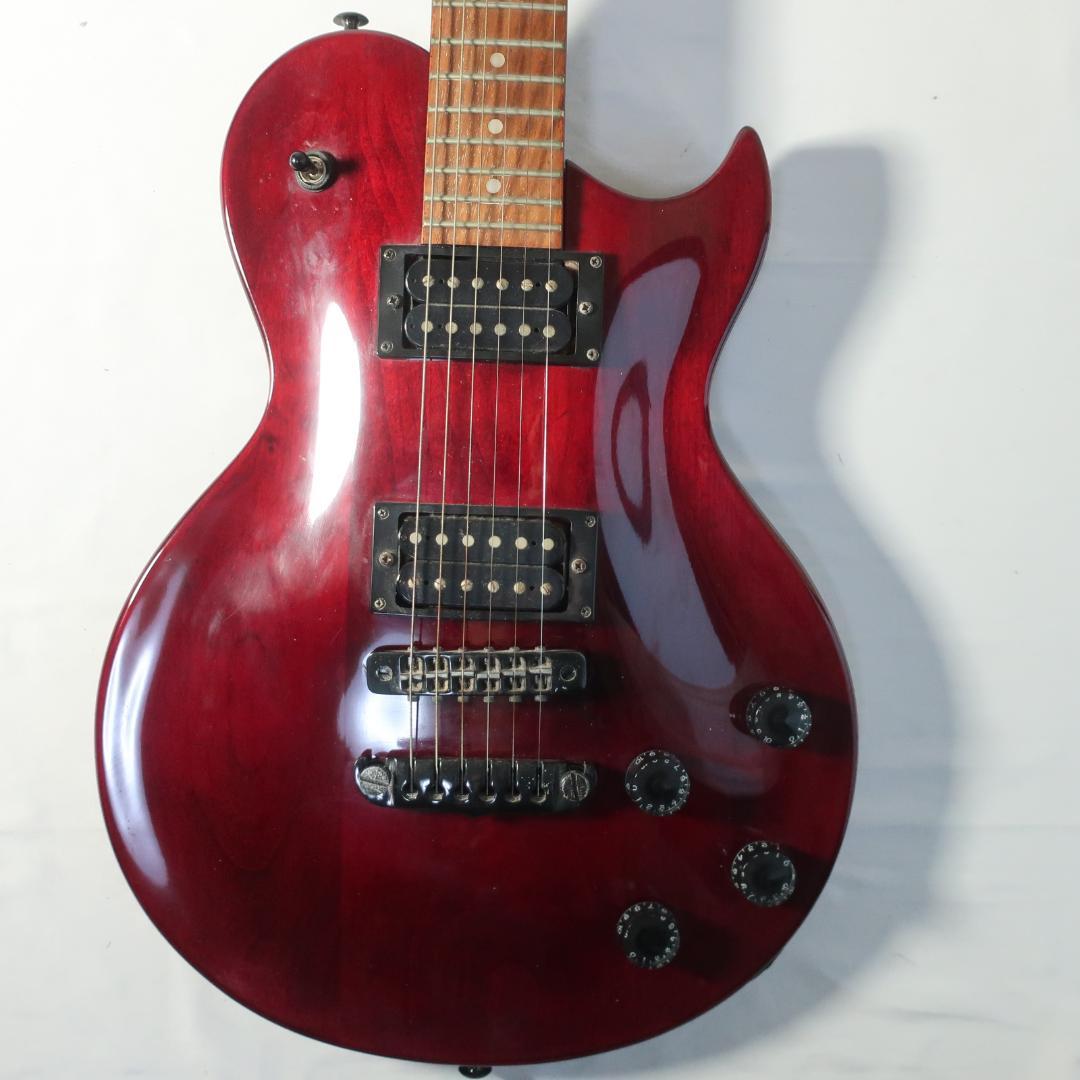 Aria Pro Ⅱ PEシリーズ エレキギター ケース付 ワインレッド