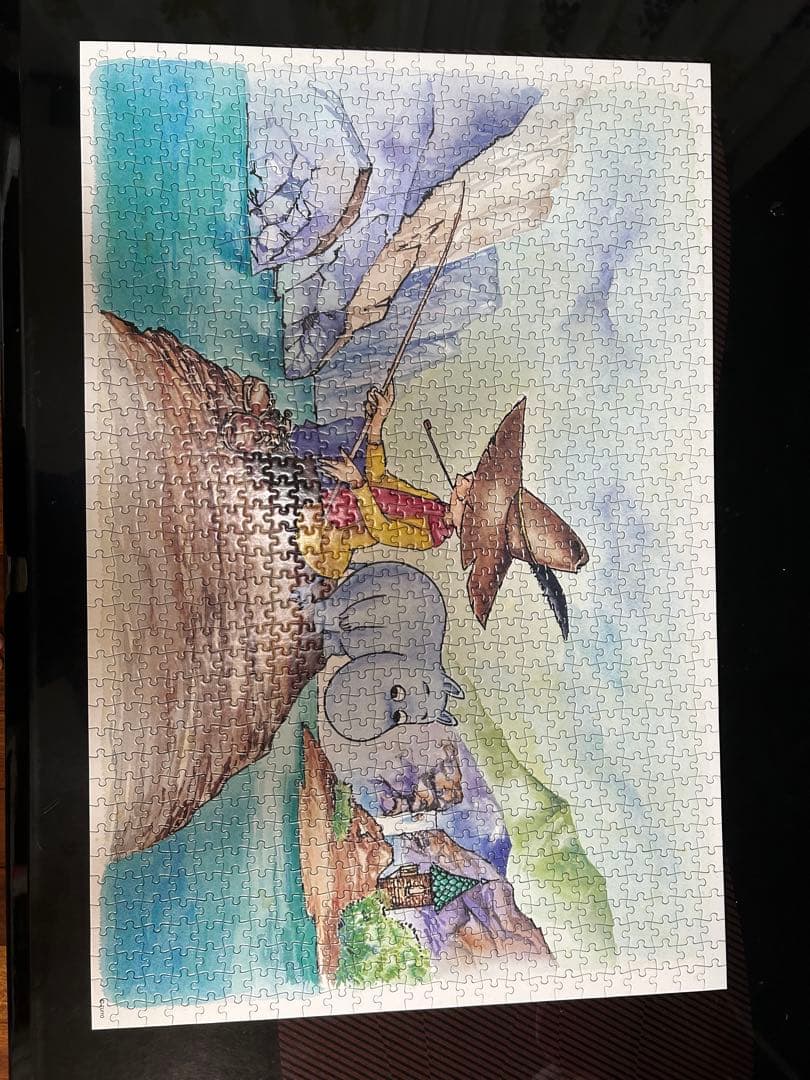 ジグソーパズル　ムーミン　西の入り江　1000ピース中古品