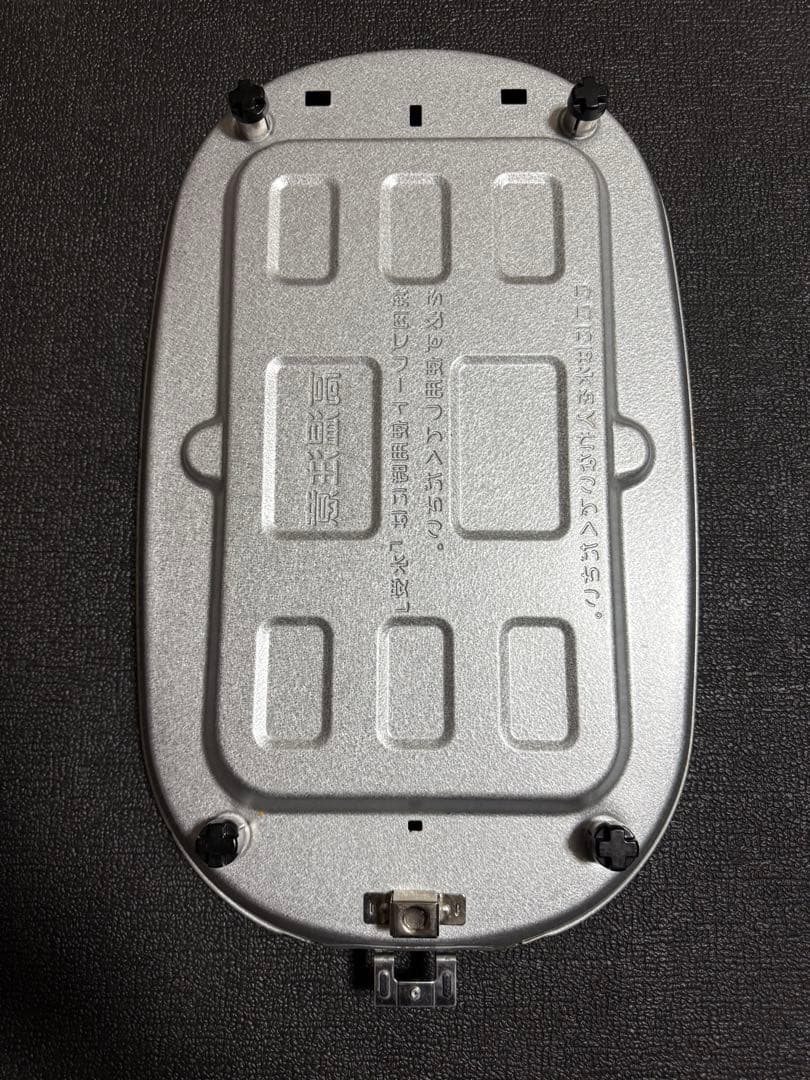 「美品」松下 NF-W300オーバル型 ステンレス ホットプレート 蓋付き