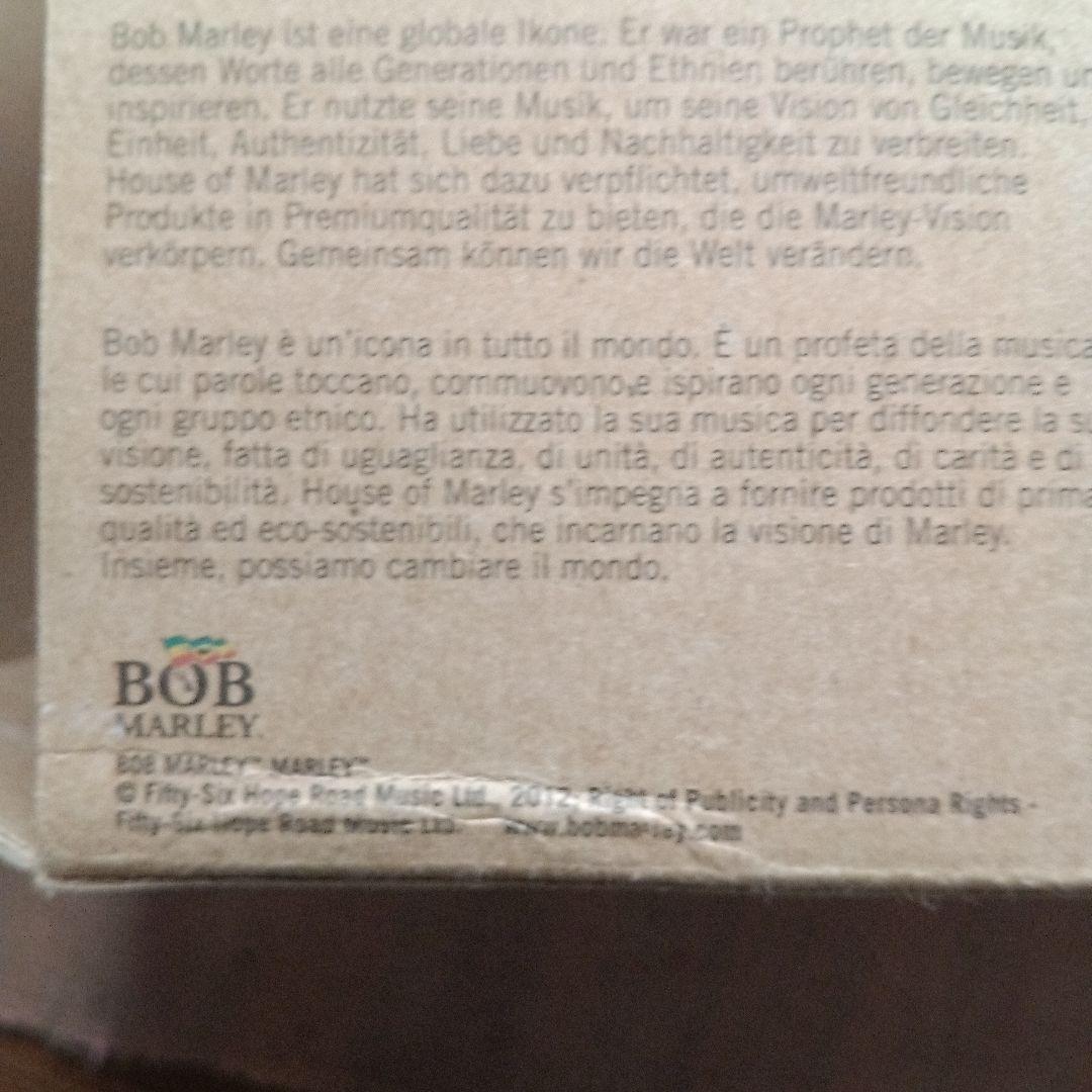 （未使用）MARLEY　ヘッドホン JAMMIN コレクション　マーリー　有線
