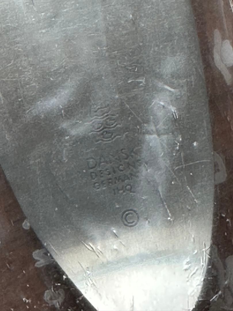 未使用袋入 DANSK Fjord カトラリー18本 ダンスク デッドストック