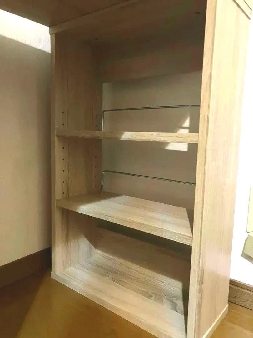 ⭐︎ゆめ出品⭐︎北欧風　シンプルデスク　幅100cm 深型収納　本棚