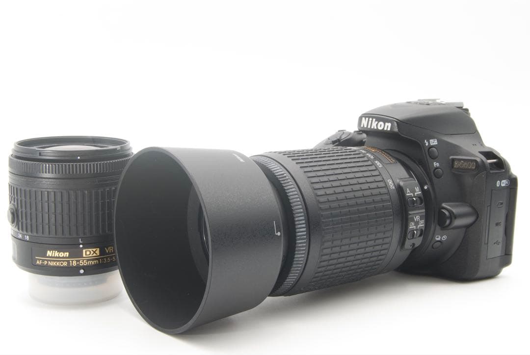 【人気機種Nikon D5600 スマホ転送　Wi-Fi デジタル一眼レフカメラ
