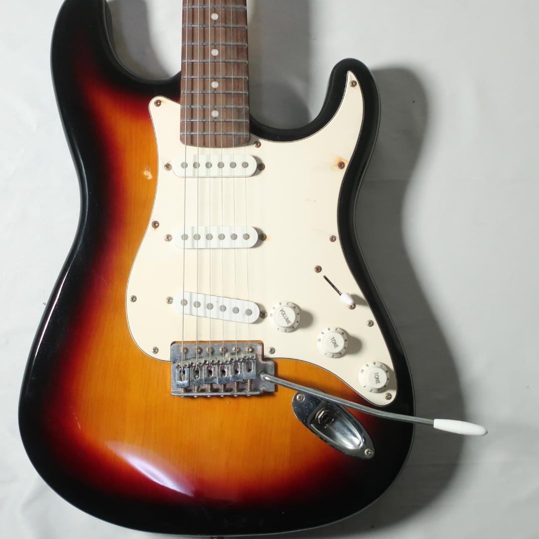 BUSKER'S ストラトキャスタータイプ エレキギター 3トーンブラウン