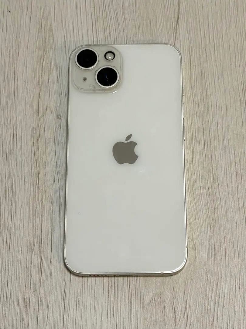 【電源つかず、ジャンク品】Apple iPhone 13 ホワイト本体128GB