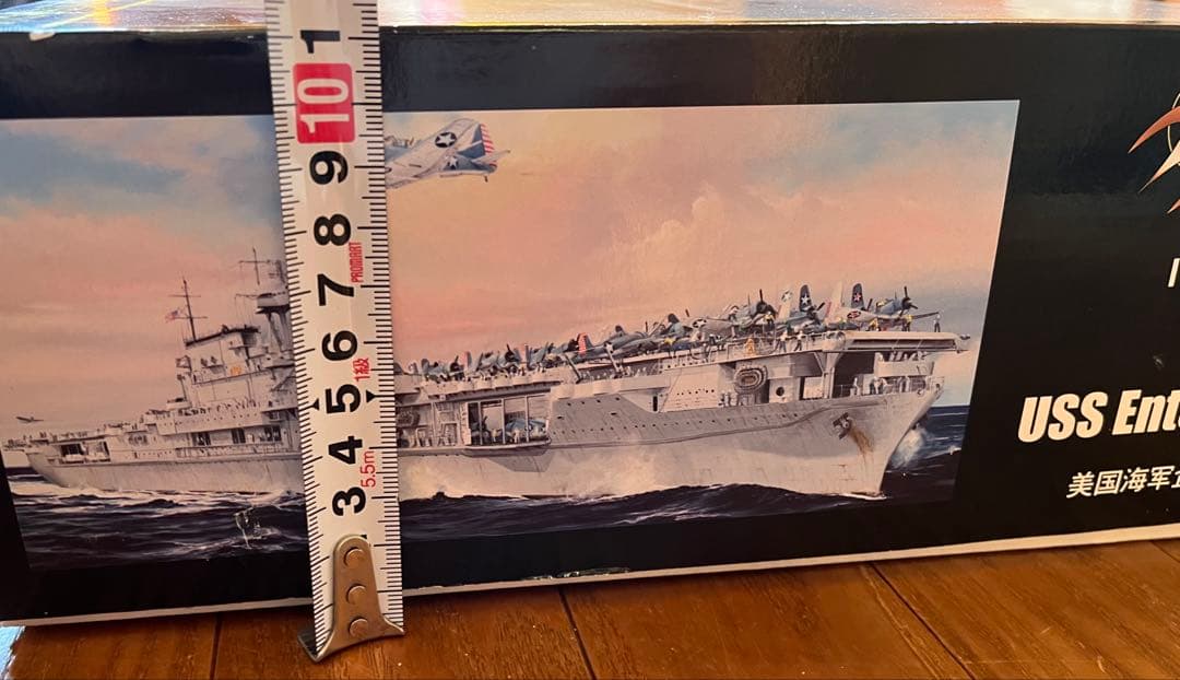 【未使用・未組立品】USS Enterprise CV-6 1/350プラモデル