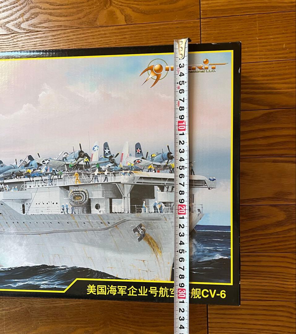 【未使用・未組立品】USS Enterprise CV-6 1/350プラモデル