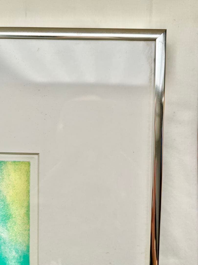 黒田茂樹「Forest」67/70直筆サイン入り 銅版画アート ニールセン額