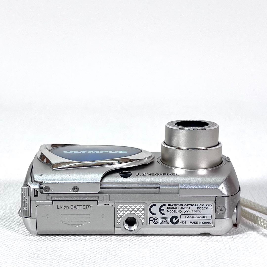 動作確認済 OLYMPUS μ-10 digital 平成レトロ 防水 デジカメ