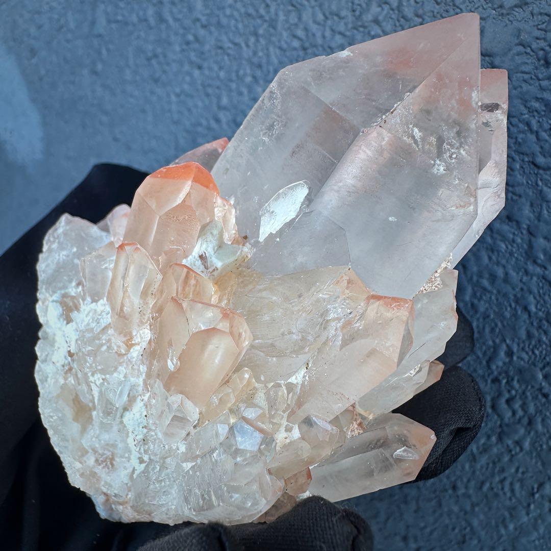 爆アレ❗️可愛いピンク♡超綺麗マダガスカル産パイナップルピンククラスターA1167