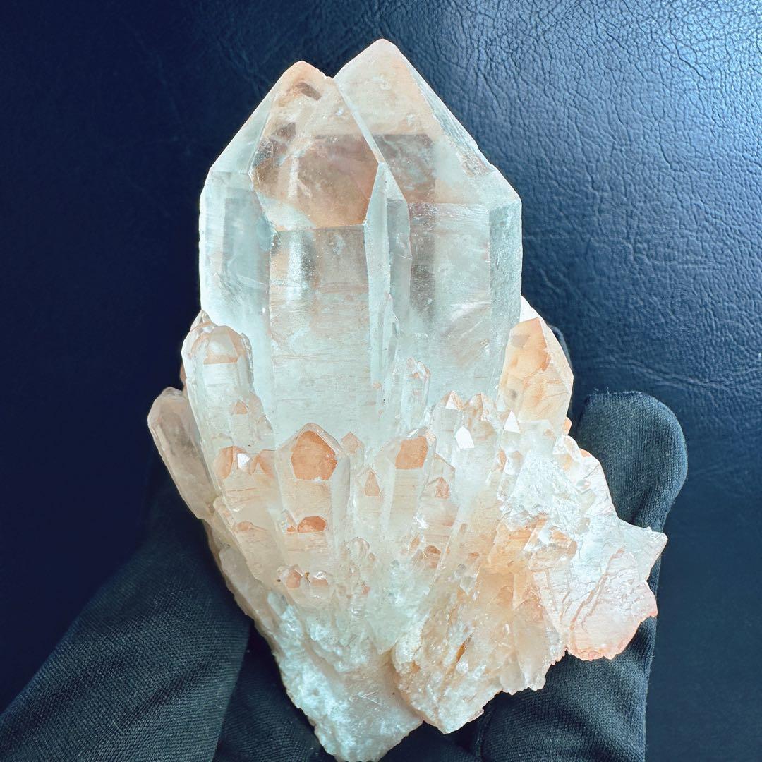 爆アレ❗️可愛いピンク♡超綺麗マダガスカル産パイナップルピンククラスターA1167