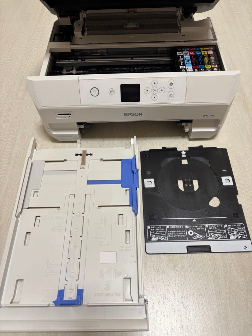 EPSON EP-713A プリンター 本体 インク付き ジャンク品　扱い