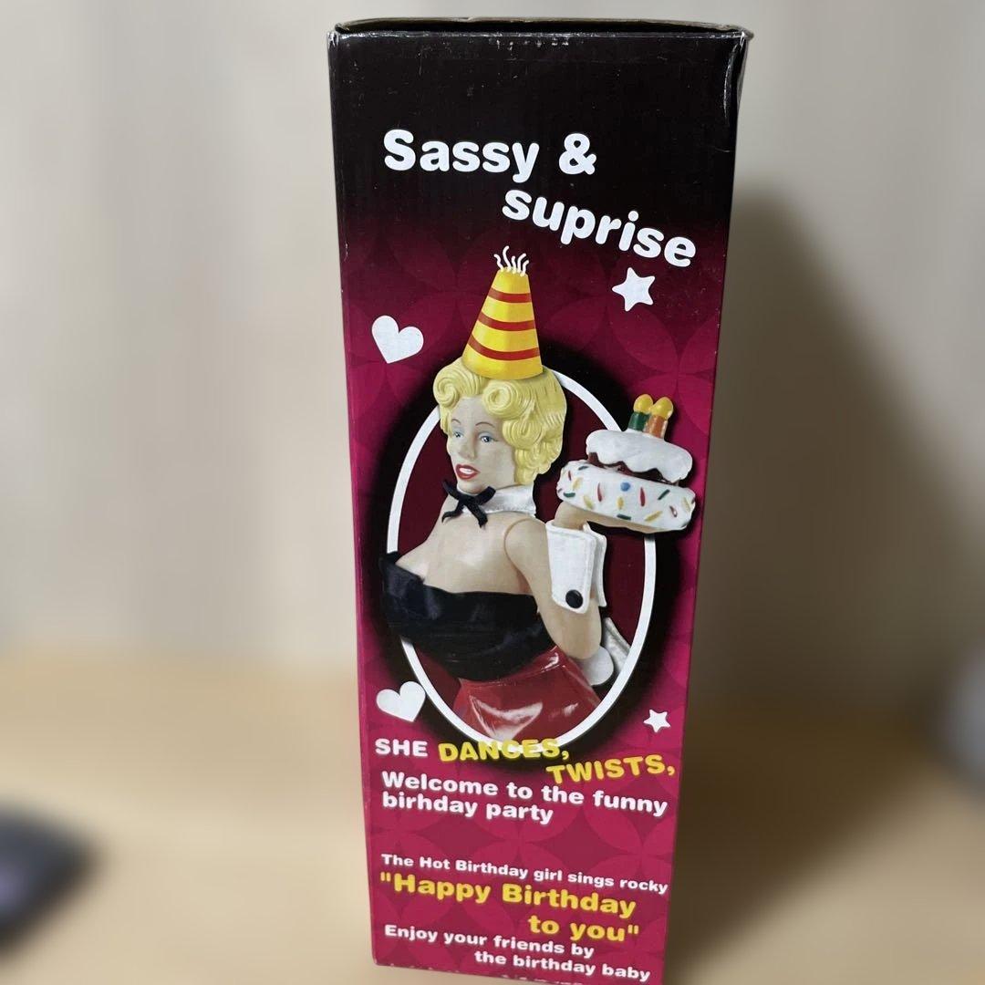 欧米系ユニーク誕生日フィギュア外箱に圧痕あり 本体きれいでコレクション向け179