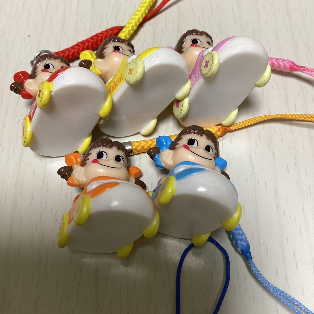 不二家　ペコちゃん その他　フィギュア　ストラップセット　23体　まとめ売り
