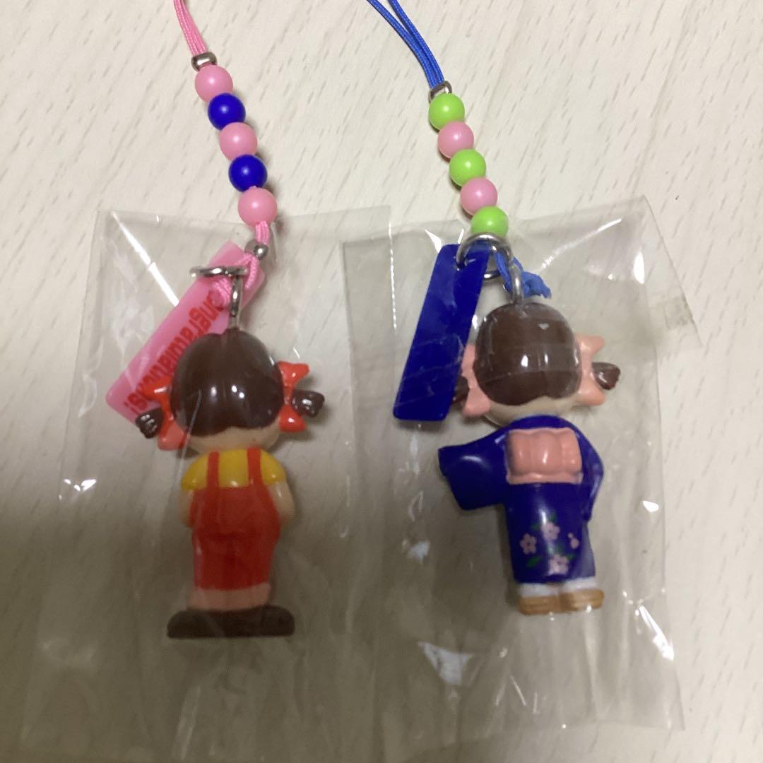 不二家　ペコちゃん その他　フィギュア　ストラップセット　23体　まとめ売り