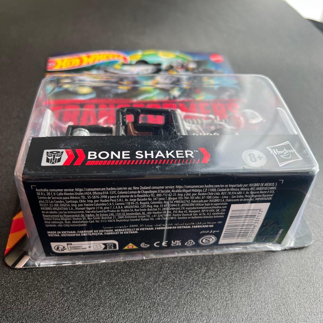 トランスフォーマー コラボラティブ　ホットウィール　ボーンシェイカー