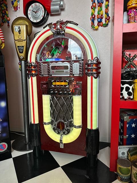 ジュークボックス コカ・コーラブランド Bluetooth CDプレーヤー