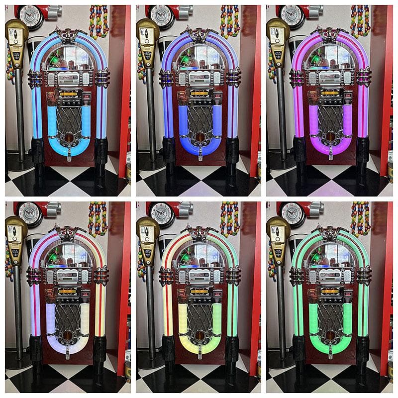 ジュークボックス コカ・コーラブランド Bluetooth CDプレーヤー
