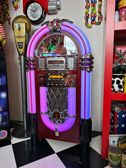 ジュークボックス コカ・コーラブランド Bluetooth CDプレーヤー