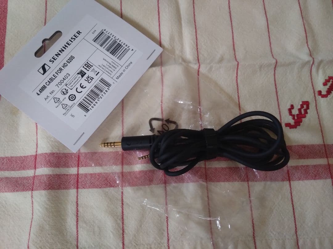 ゼンハイザー HD620S、HD560S、HD599S用 4.4mm 正規品