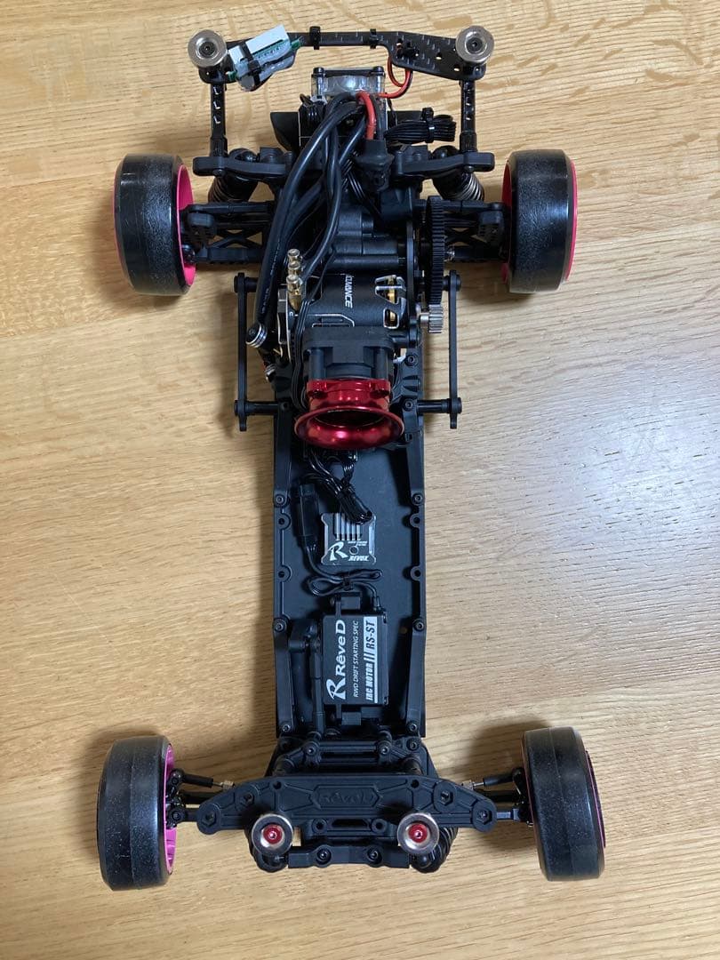 rdxシャーシ　メカ受信機付き