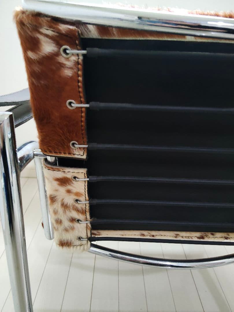 美品　ル・コルビジェ　LC1スリングチェア　ハラコ