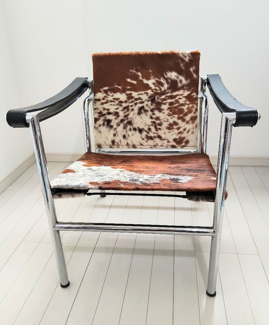 美品　ル・コルビジェ　LC1スリングチェア　ハラコ