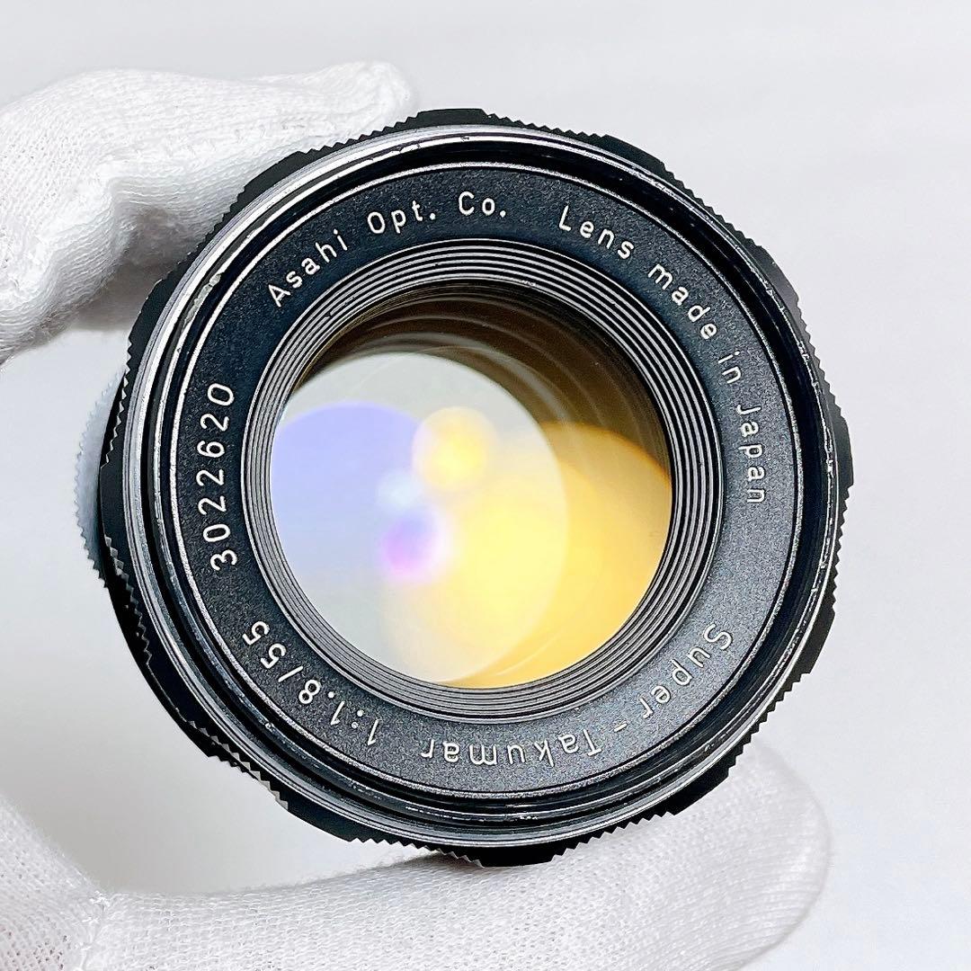 【美フレア】 Super Takumar 55mm f1.8 整備済 m42