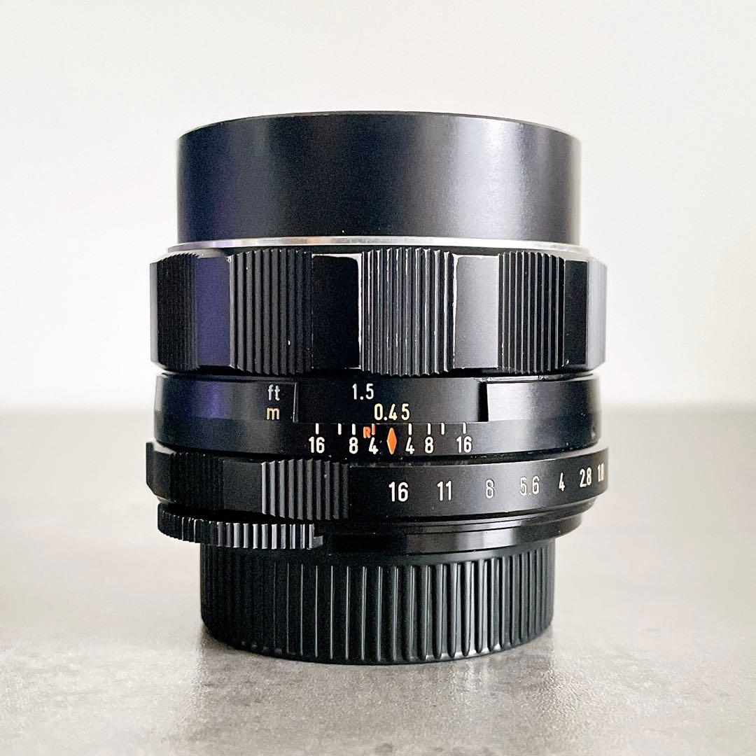 【美フレア】 Super Takumar 55mm f1.8 整備済 m42