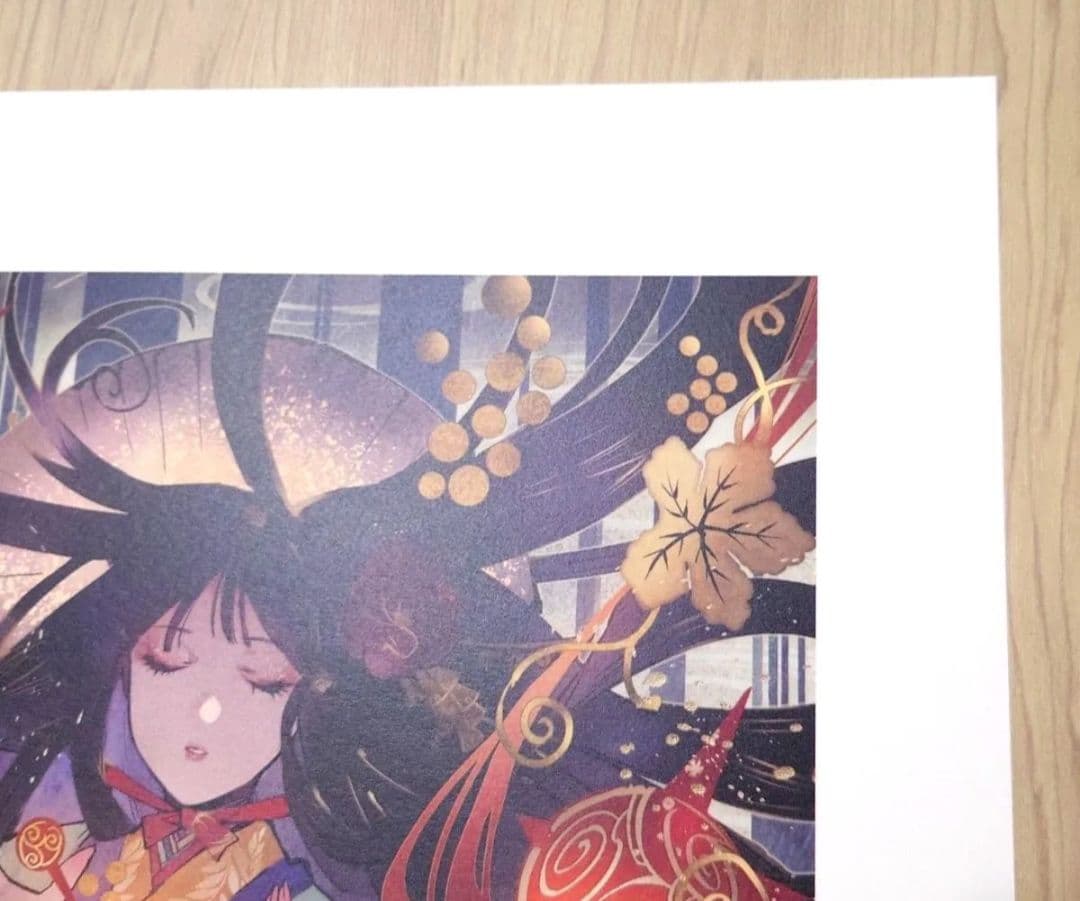 MTG ぶどう弾 日本画版 アートポスター 未使用品 セレポ 受注生産品