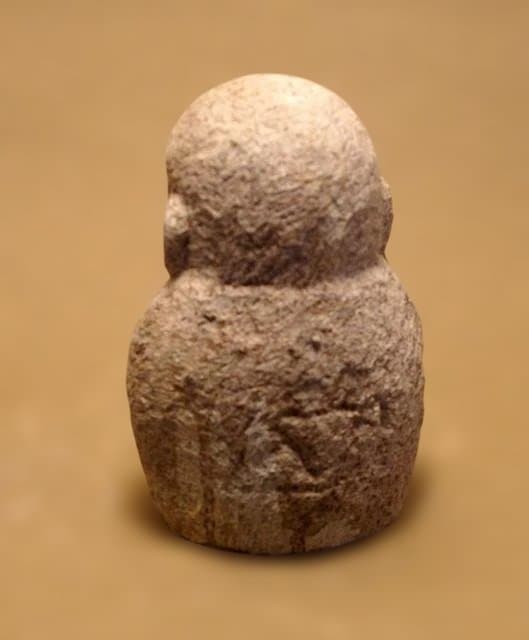 メルカリ出品石地蔵NO294