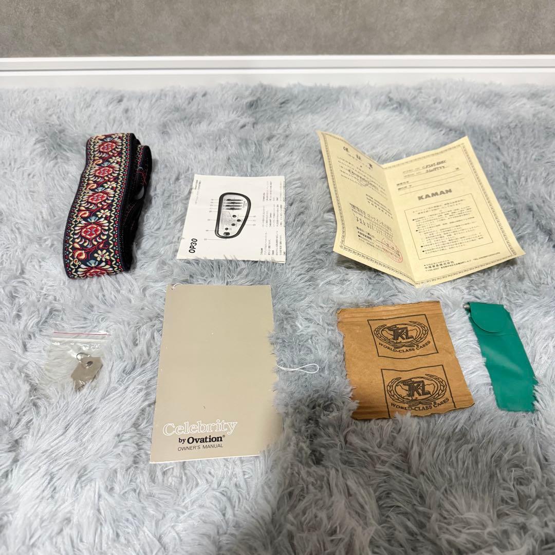 動作品 Ovation celebrity エレアコ CP257 ハードケース付