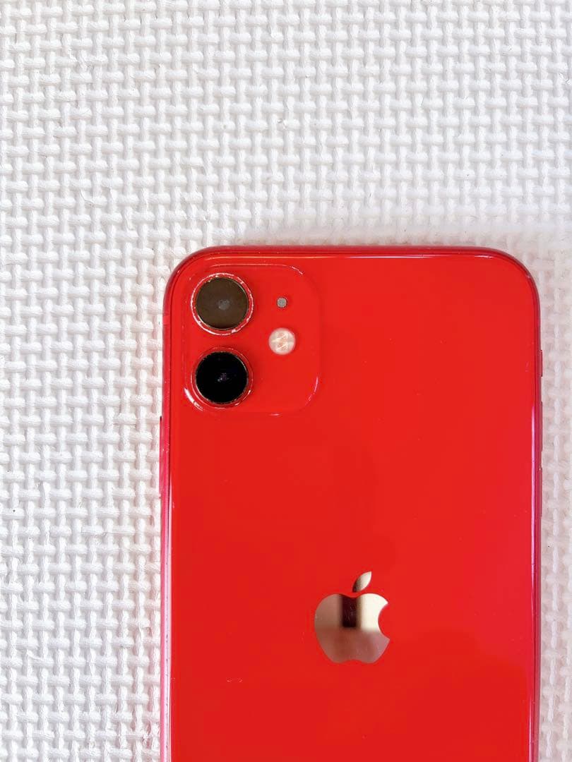 iPhone11 128GB PRODUCT RED 箱・イヤホン・充電器付き