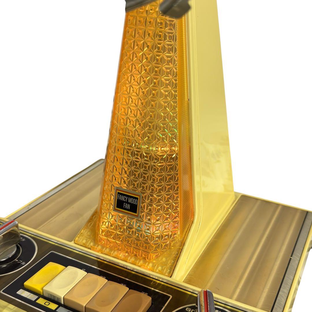 昭和レトロ扇風機 SANYO サンヨー イルミネーション 希少動作品