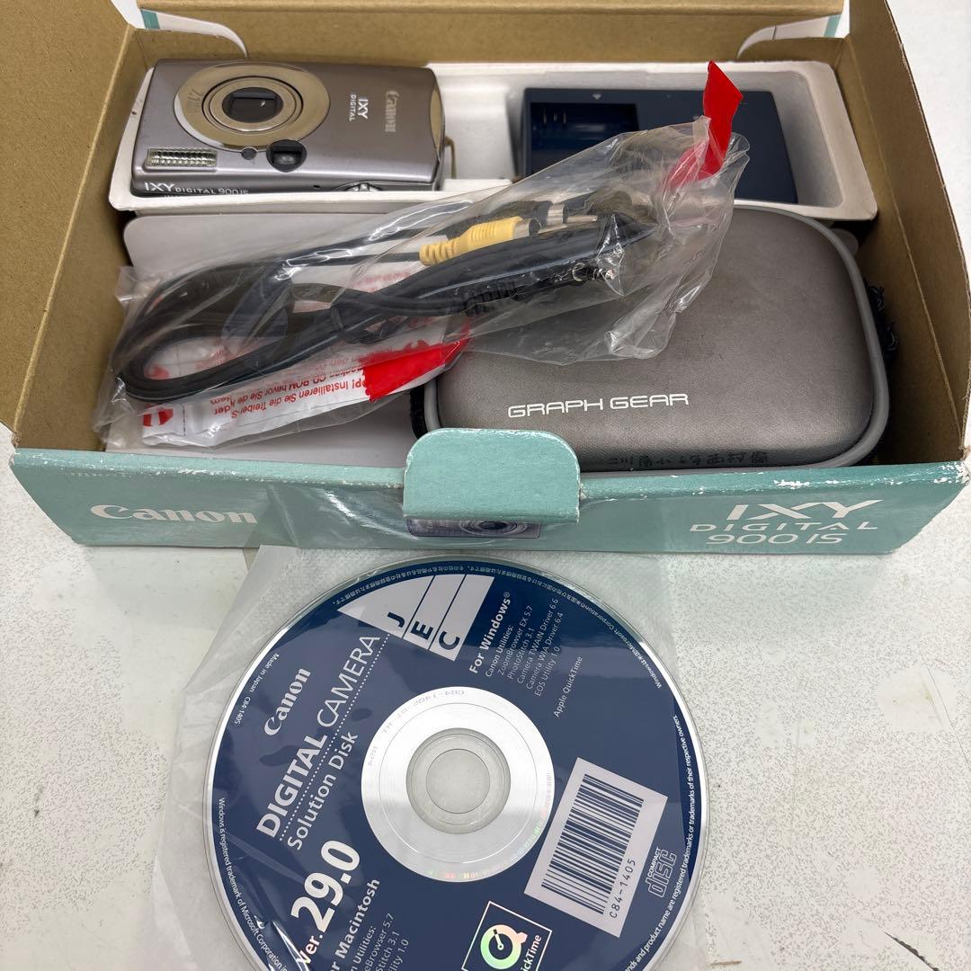 Canon IXY DIGITAL 900 IS 動作確認済み