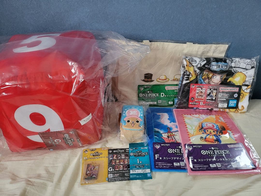 一番くじ ワンピース CARD GAME B〜I賞 グッズセット
