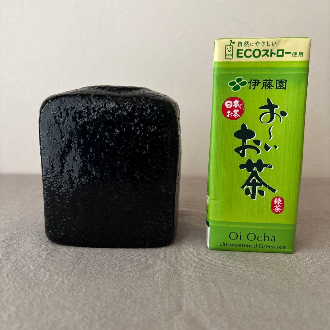 横山秀樹　花器　花瓶　フラワーベース　吹きガラス