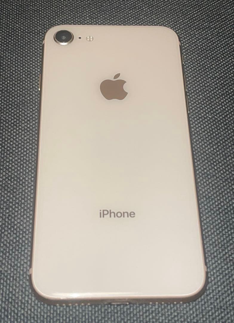 【美品】 バッテリー100% iPhone8 64GB ゴールド SIMフリー