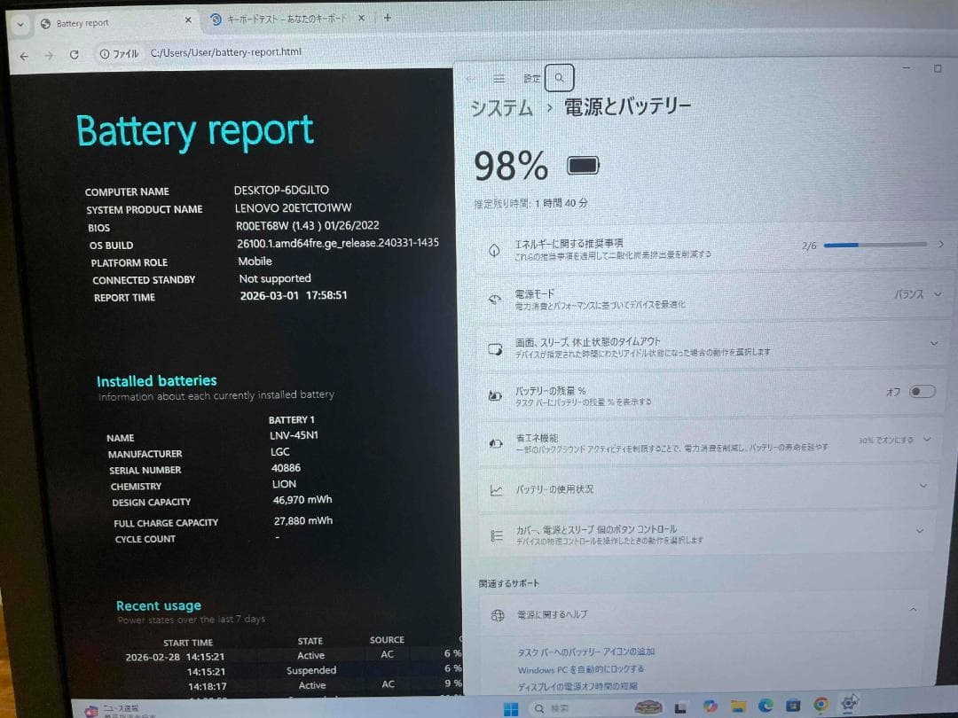 Win11 Office搭載 E460 メモリ8GB SSD160GB