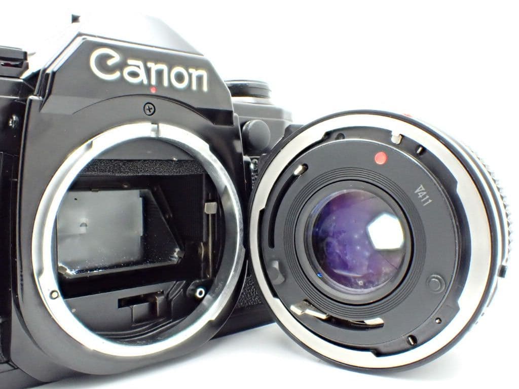 【動作確認済実用品】CANON AE-1＆New FD 50mm f1.8電池付
