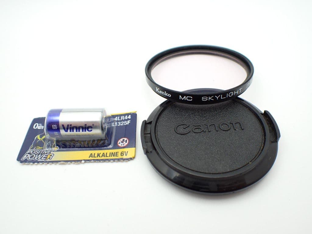 【動作確認済実用品】CANON AE-1＆New FD 50mm f1.8電池付