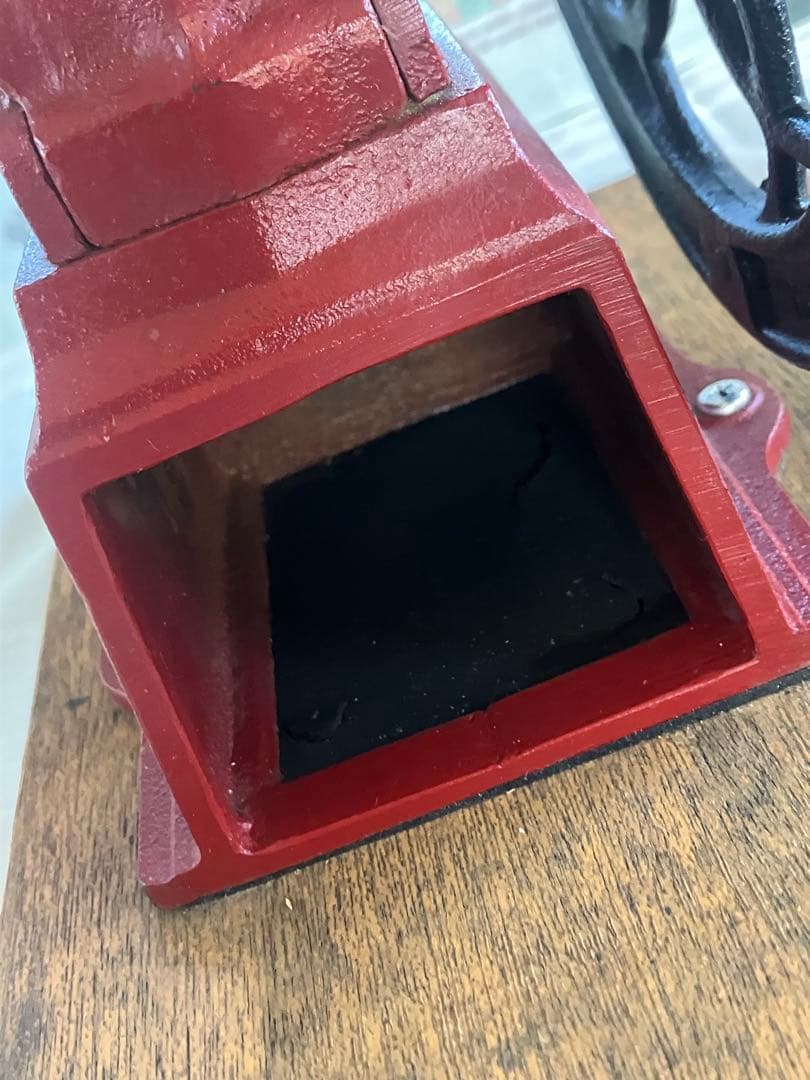 セールKalitaカリタ コーヒーダイヤミル 赤ビンテージ