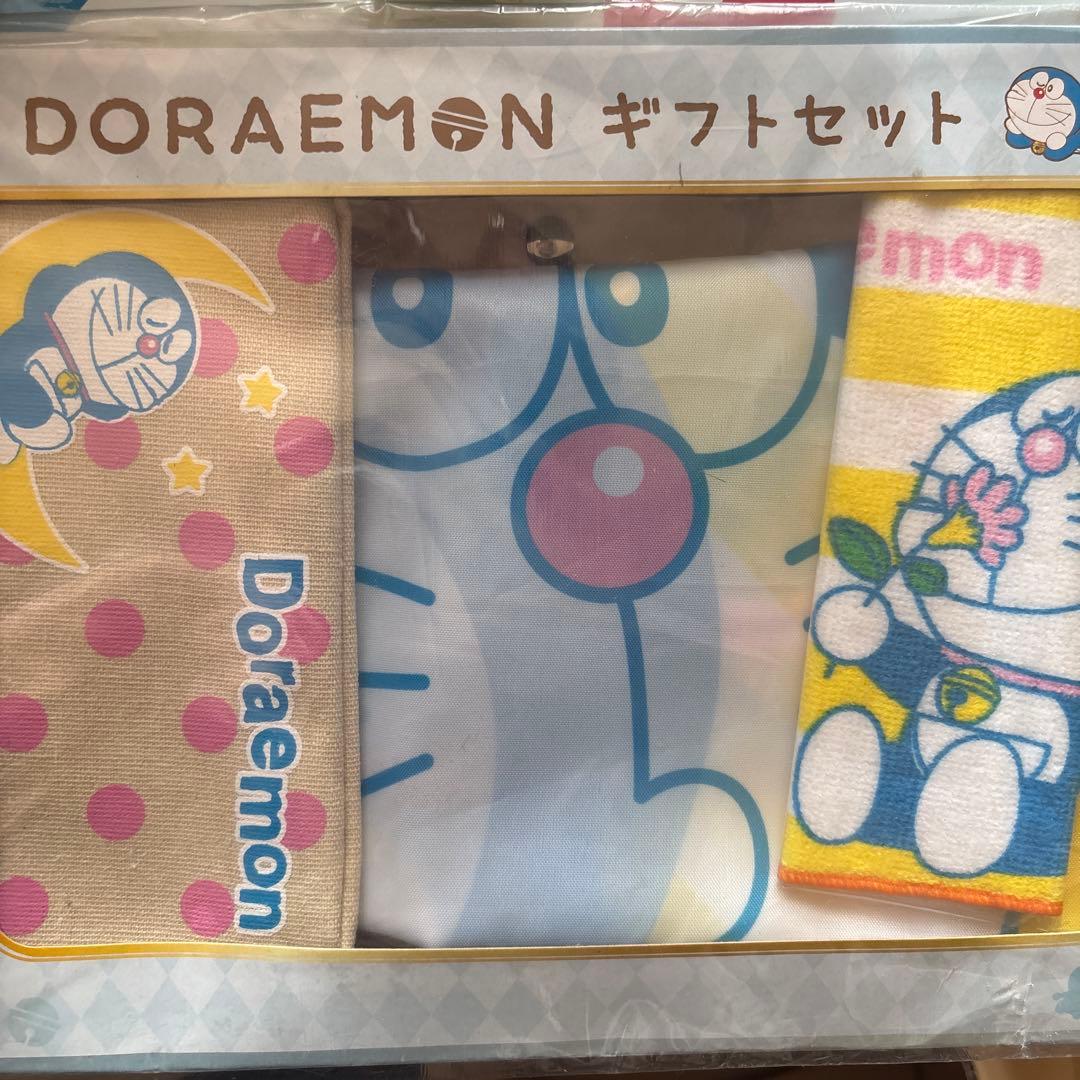 ドラえもん　貯金箱　ギフトセット　ハッピーセットおもちゃ　空缶　バッグ　まとめ