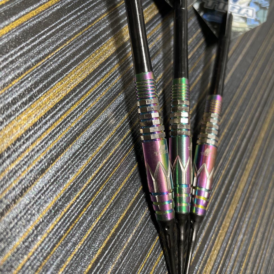 ラスト1点 珍しいレインボーカラー エンペラー ポリゴン ソフトダーツ おすすめ