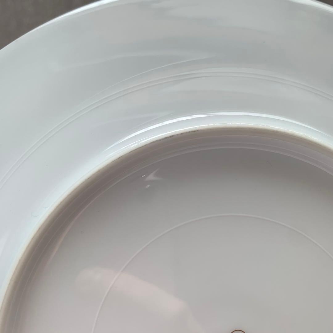 大倉陶園 クラウン エンボス デザート皿 プレート 20cm 2枚