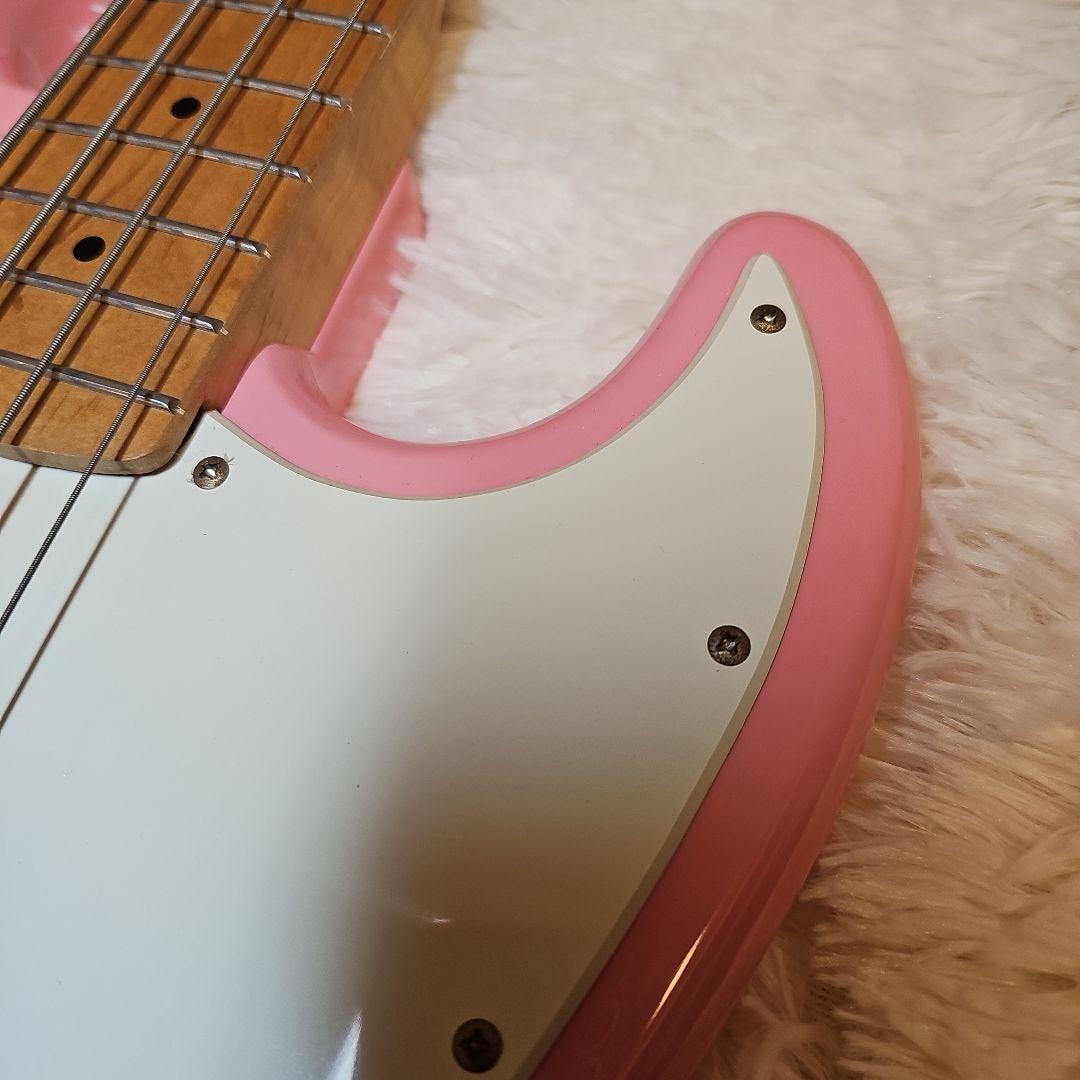 バスカーズ　BUSKER'S エレキベース ピンク